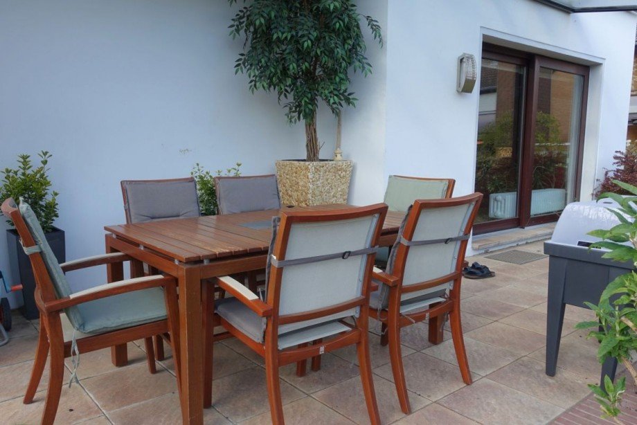 �berdachte Terrasse Haus Laatzen